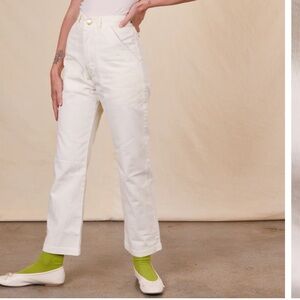 Big Bud Press White Straight Leg Pants